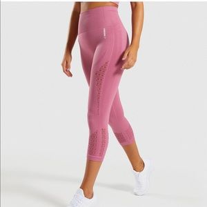ENERGY+ SEAMLESS CROPPED LEGGINGS gymshark